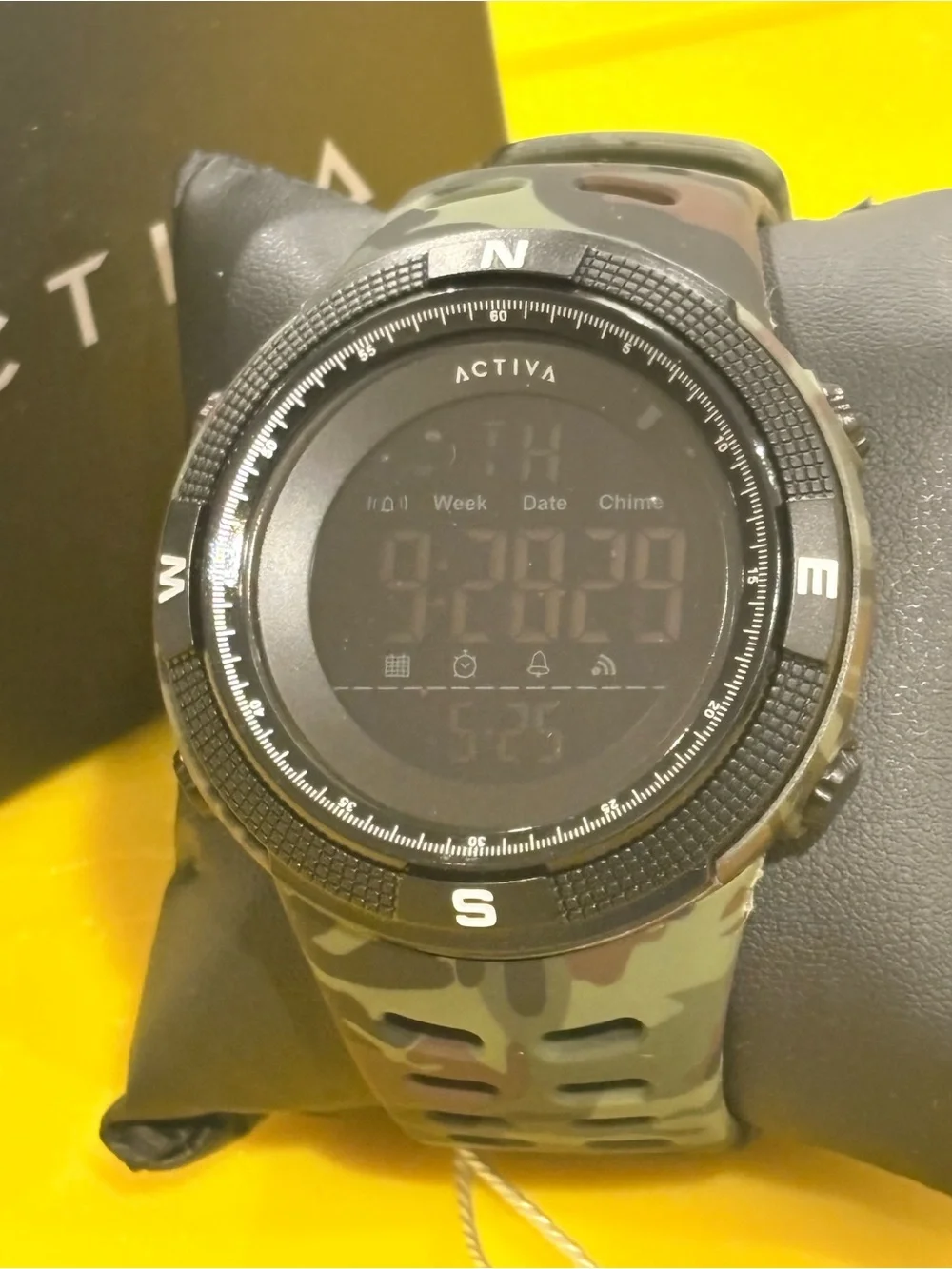 Activa Men's Digital Sport Watch - Camouflage/Black
